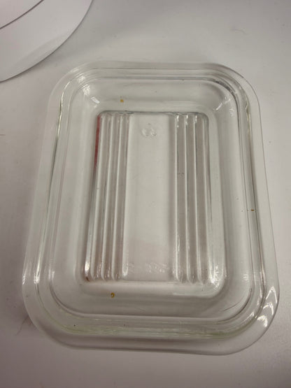 PYREX Primary Red 501 Fridgie Dish