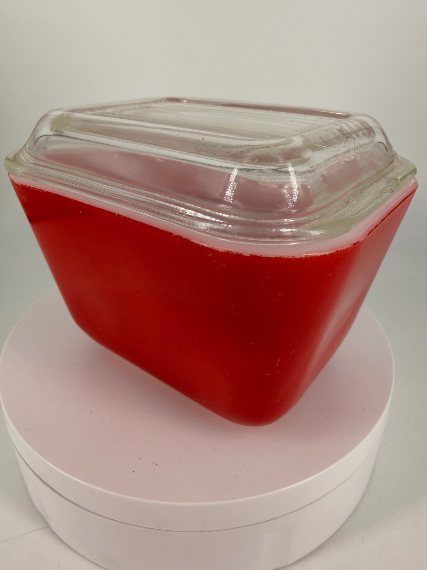 PYREX Primary Red 501 Fridgie Dish