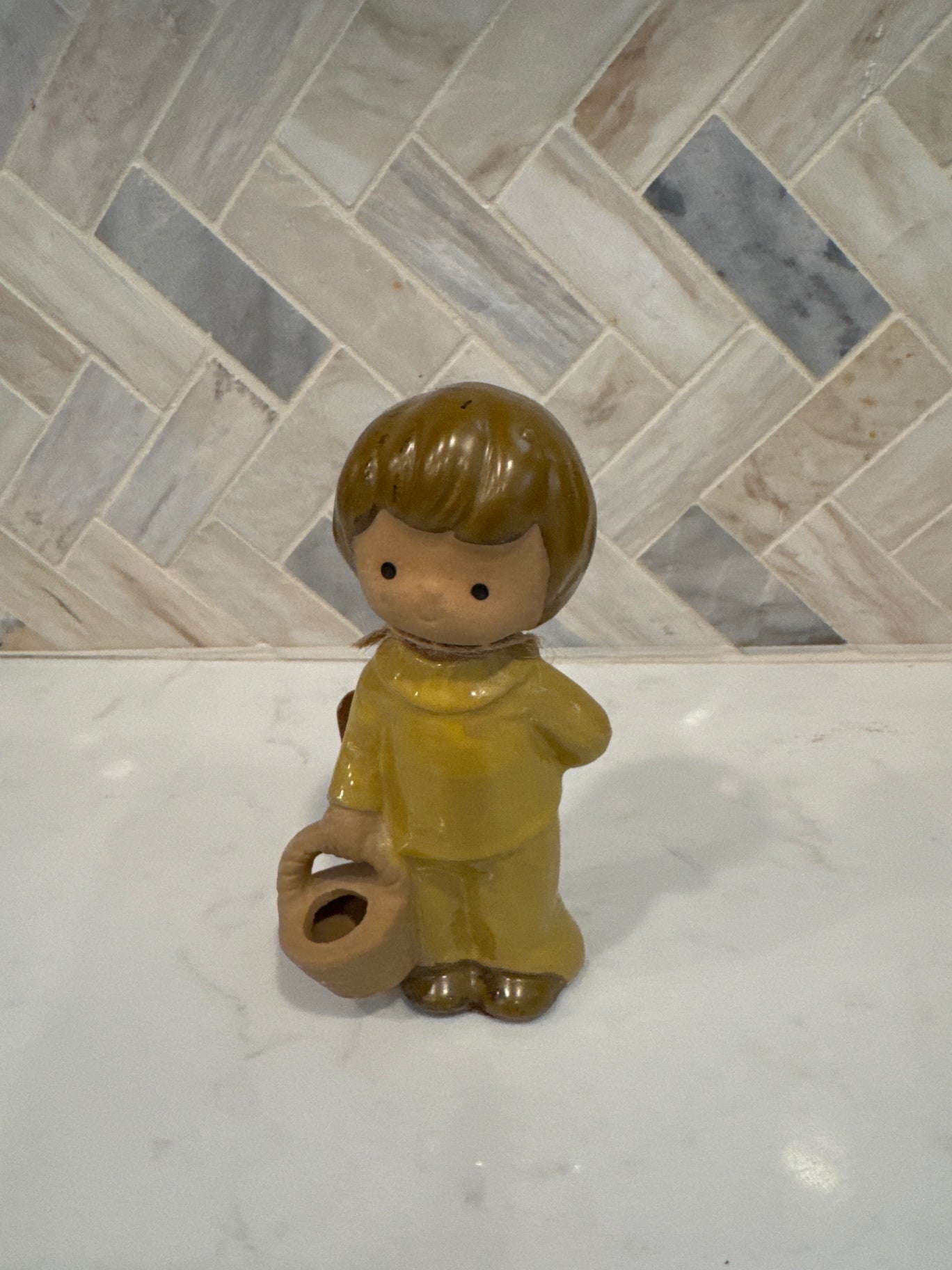 Mid Century Boy Figure 