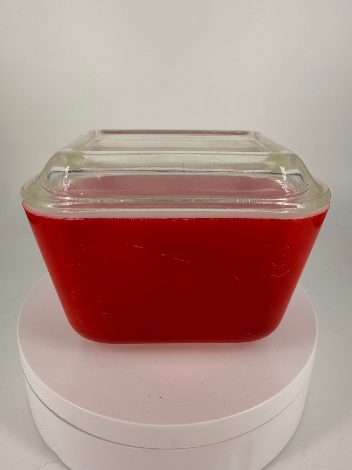 PYREX Primary Red 501 Fridgie Dish