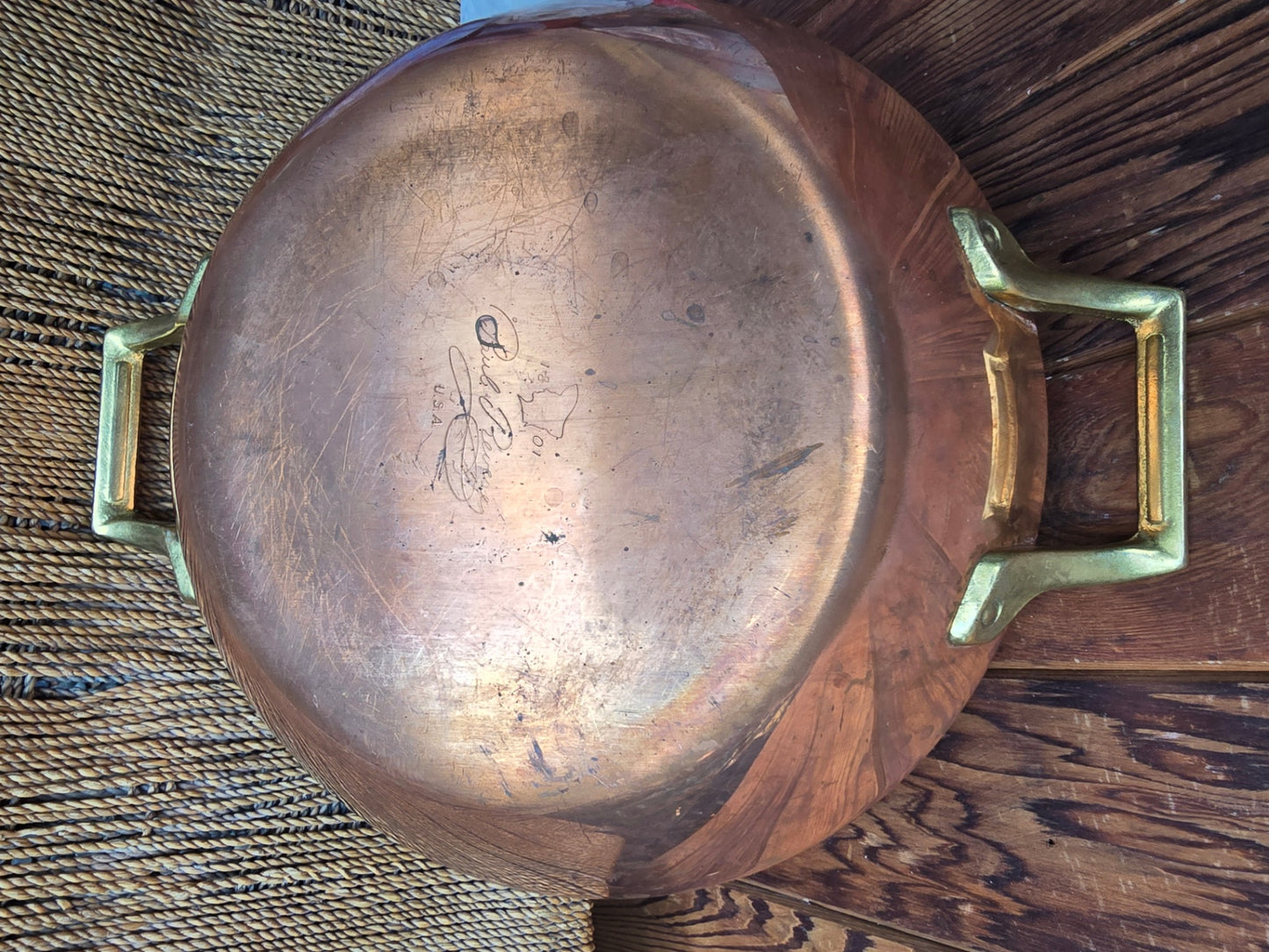 Paul revere copper pan