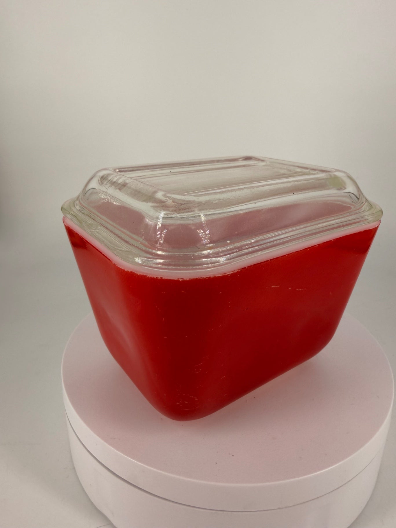 PYREX Primary Red 501 Fridgie Dish