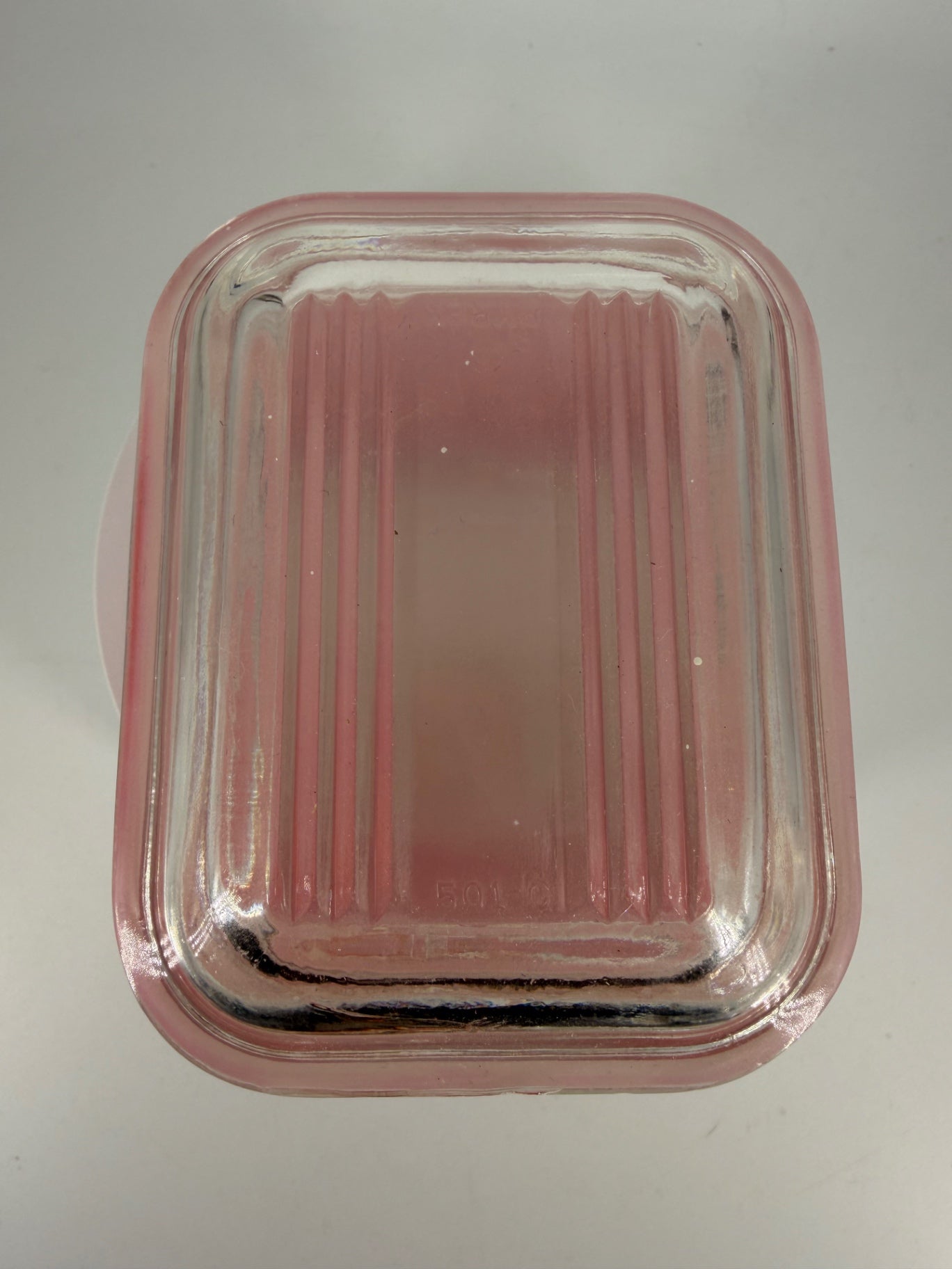PYREX Primary Red 501 Fridgie Dish