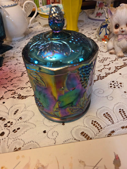 Indiana harvest lidded jar