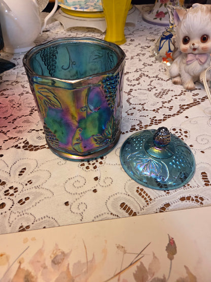 Indiana harvest lidded jar
