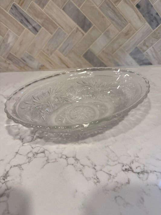 Anchor Hocking Oval Bowl 