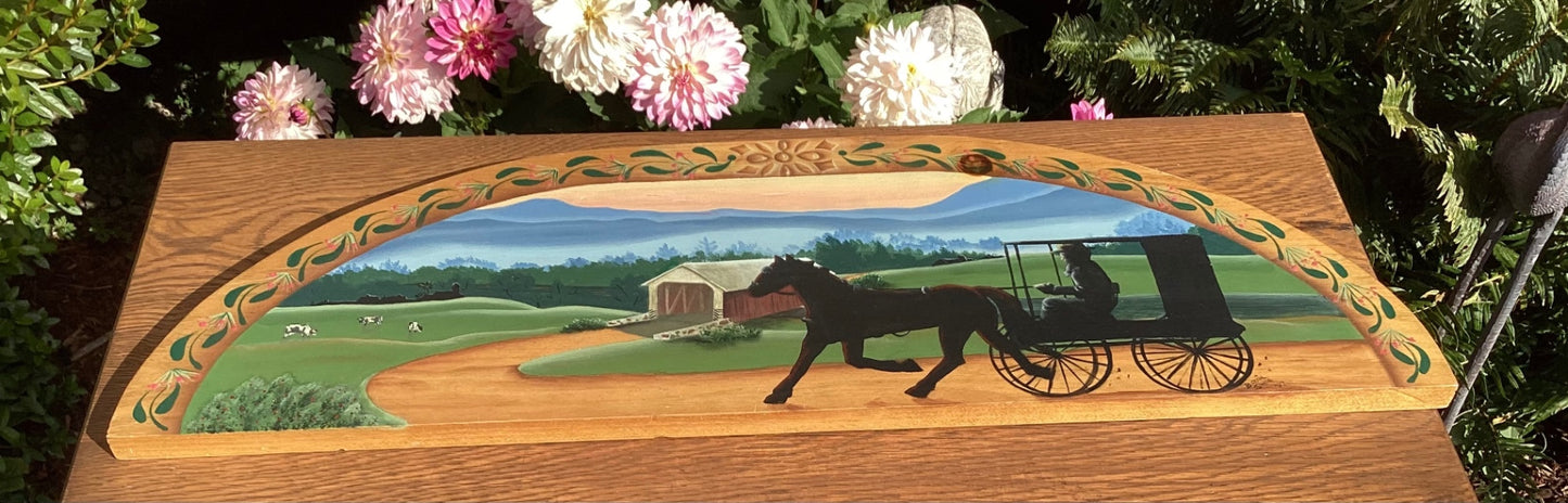 Over the door plaque