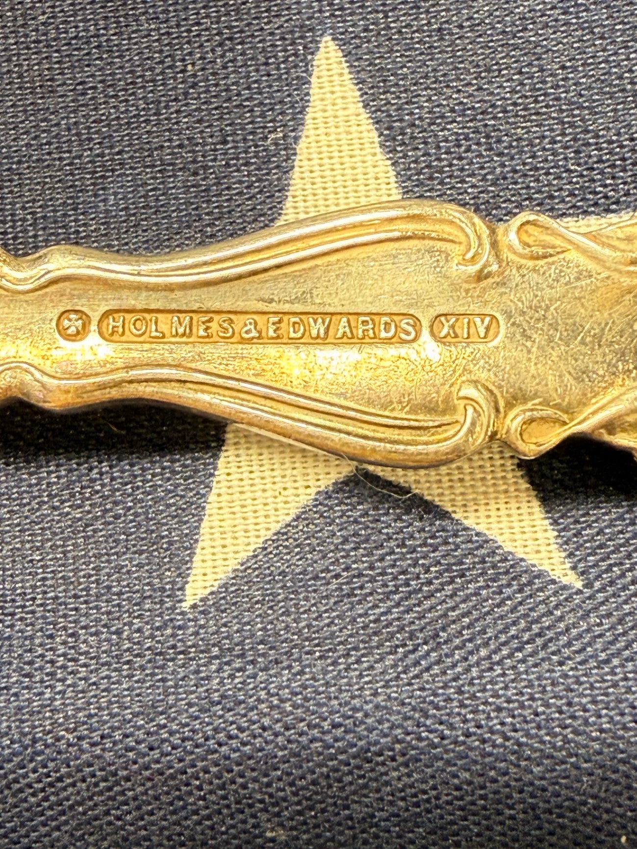Vintage Ornate Silver-Plated Berry / Casserole Serving Spoon | Embossed Floral Bowl