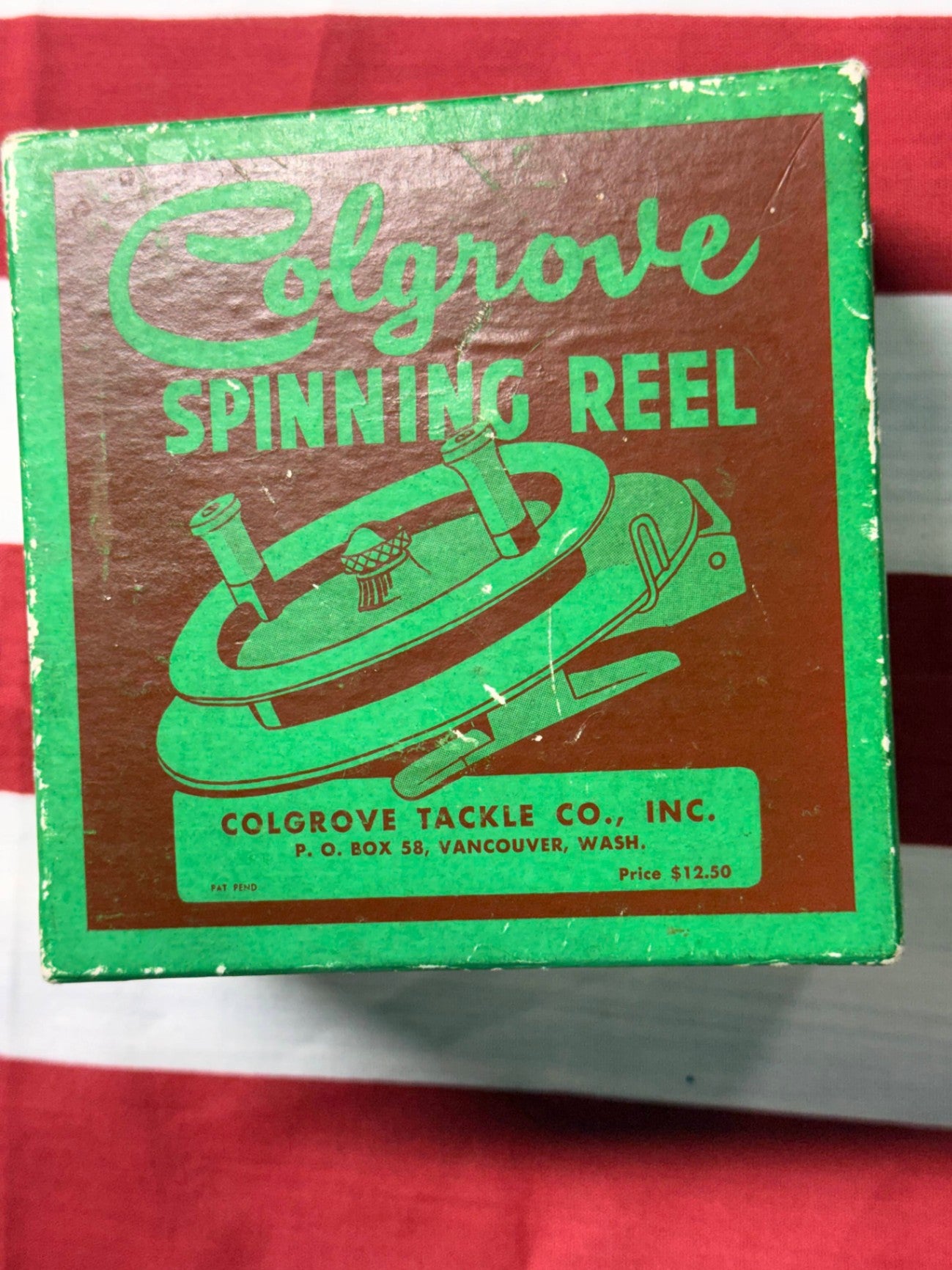 Vintage Colgrove Spinning Reel Complete in Box | Vancouver WA Regional Tackle