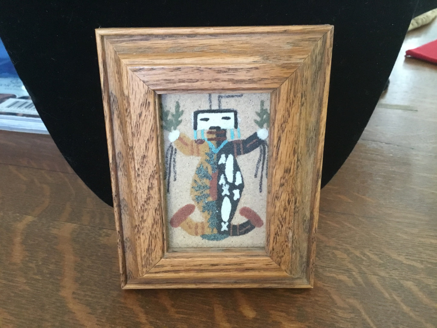 Father Sky, Mother Earth, small Navajo Sand painting