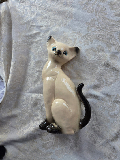 RIES HAND-PAINTED MCM CAT