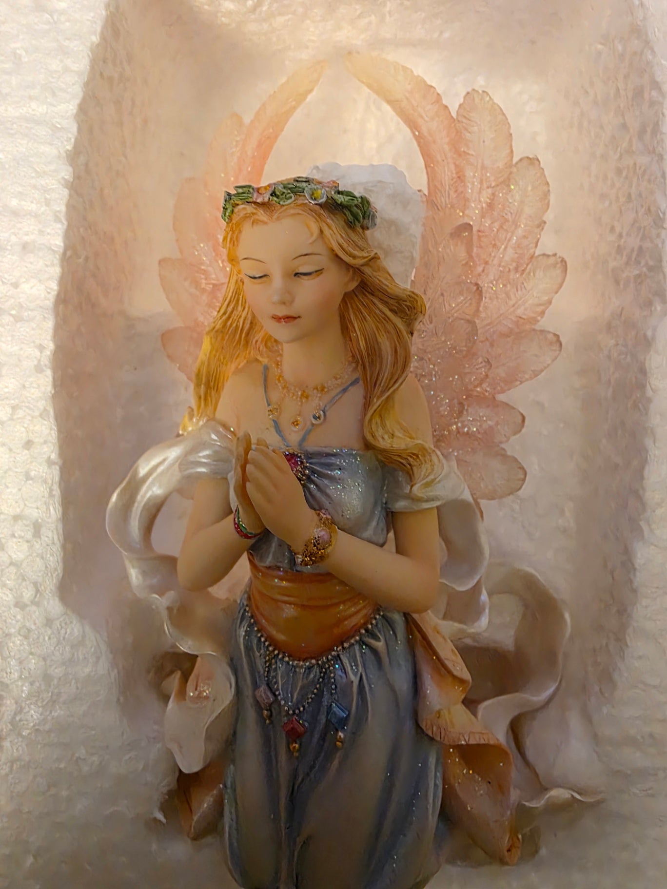 ANGELS AROUND US FIGURINE.