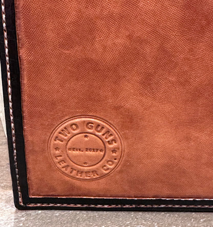 Two Guns Leather Co. SW style note pad cover