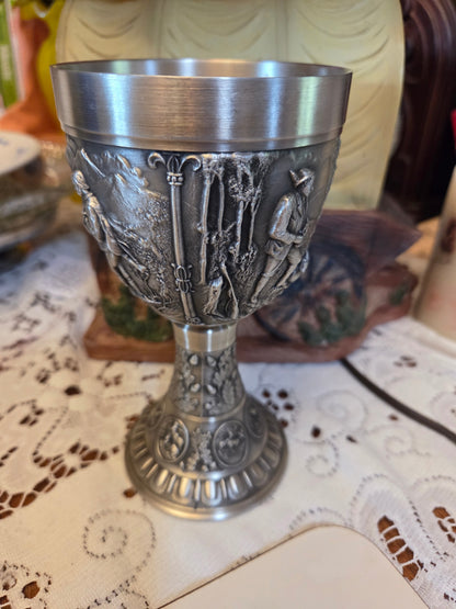 New German pewter stein