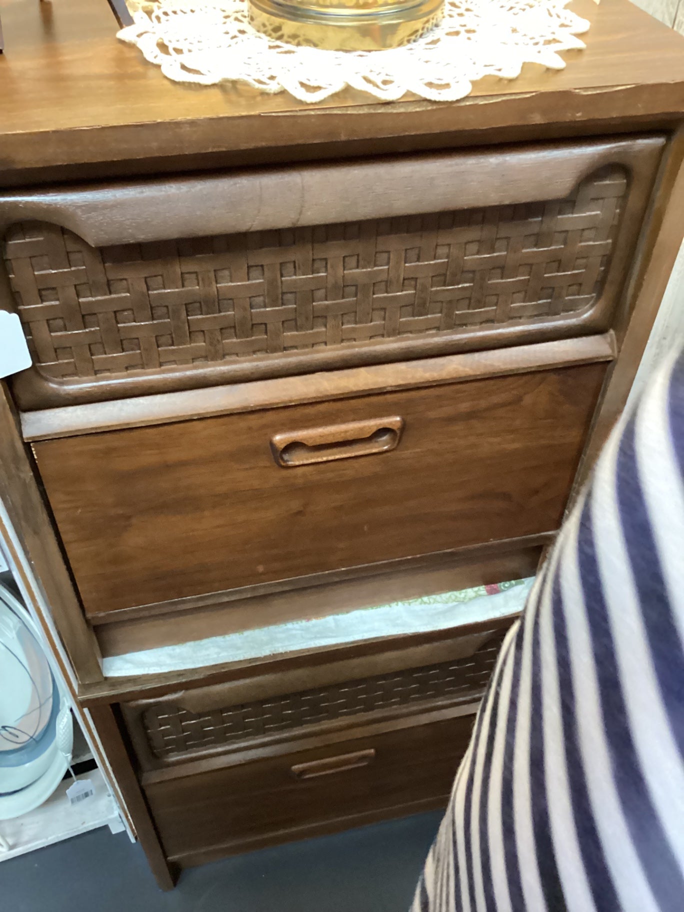 MCM PAIR OF SIDE TABLES