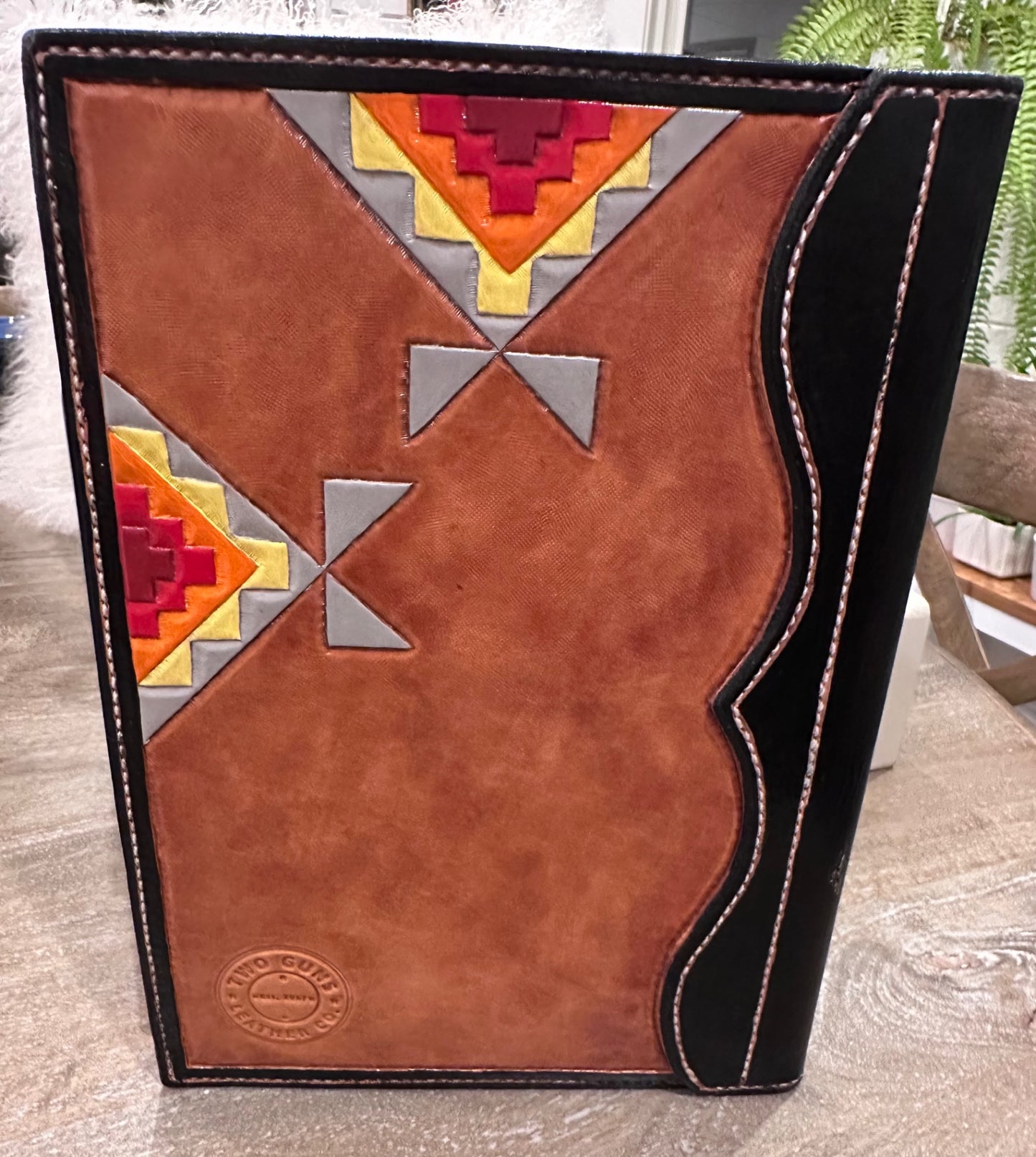 Two Guns Leather Co. SW style note pad cover