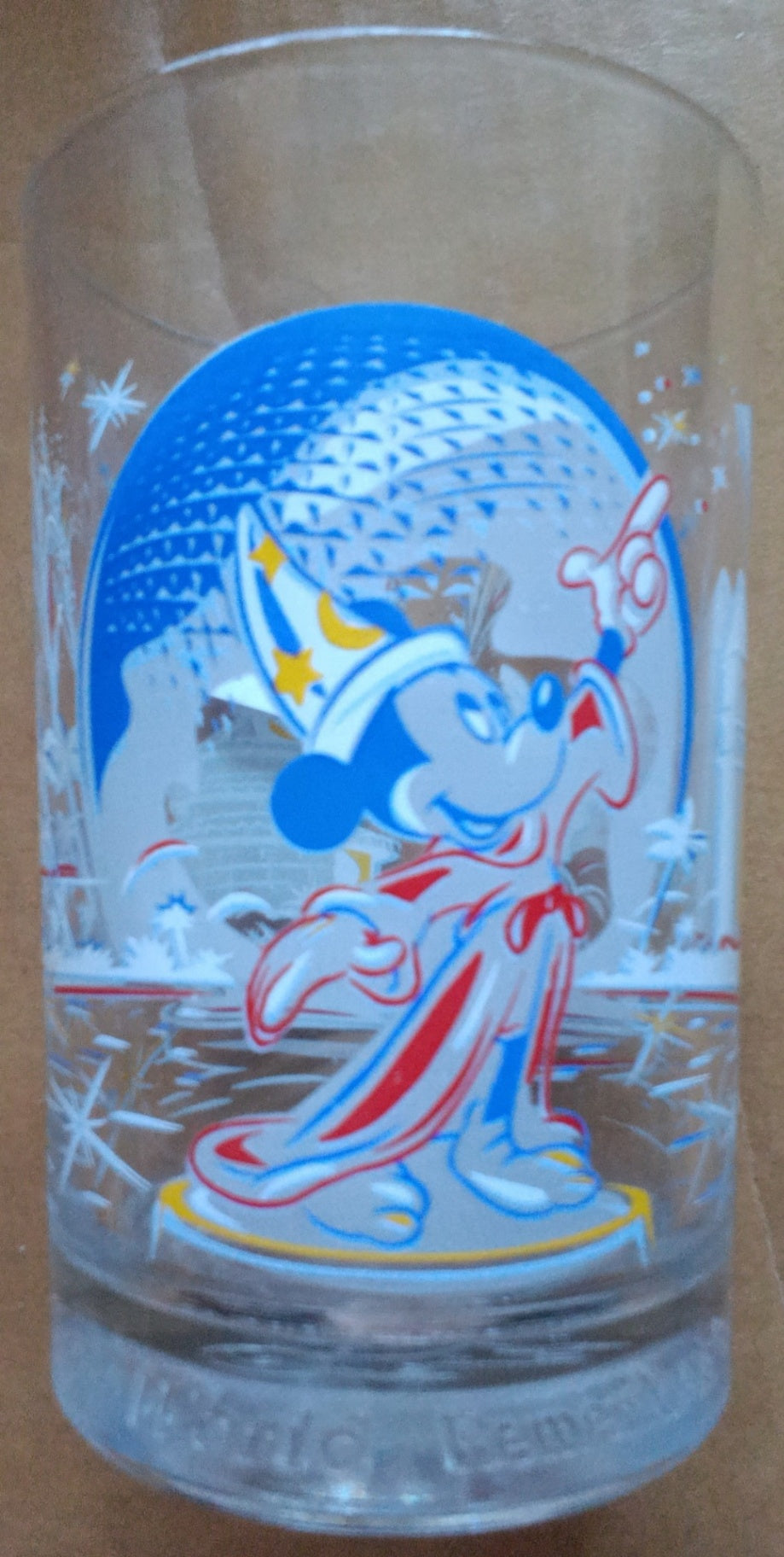 WDW 25th Anniversary McDonald's Glass