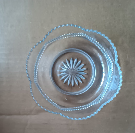 Vintage Decorative Glass Bowl