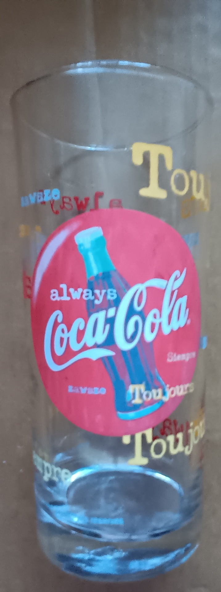 1999 "Always CocaCola" Glass