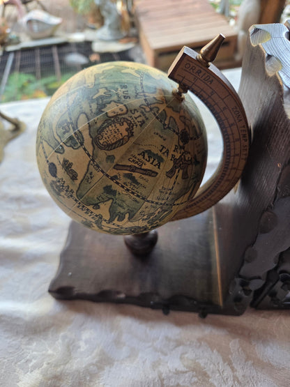 MCM globe bookends