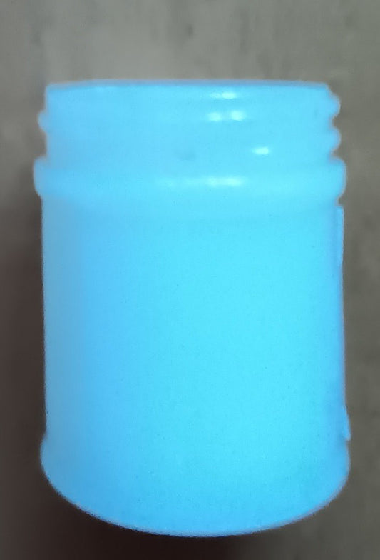 Vtg Mentholatum Milk Glass Jar