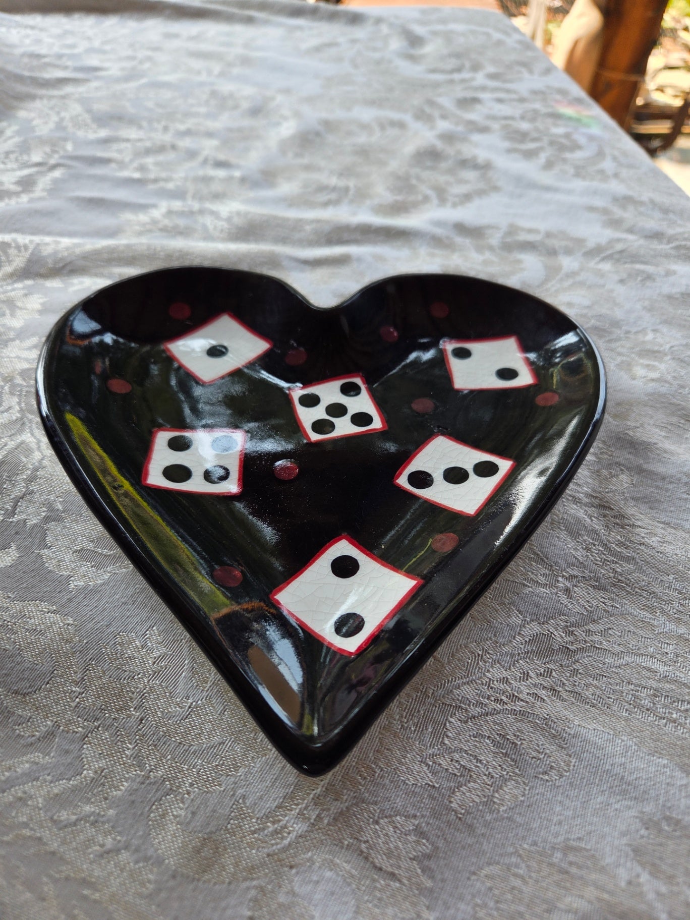 Hausenware dice plate