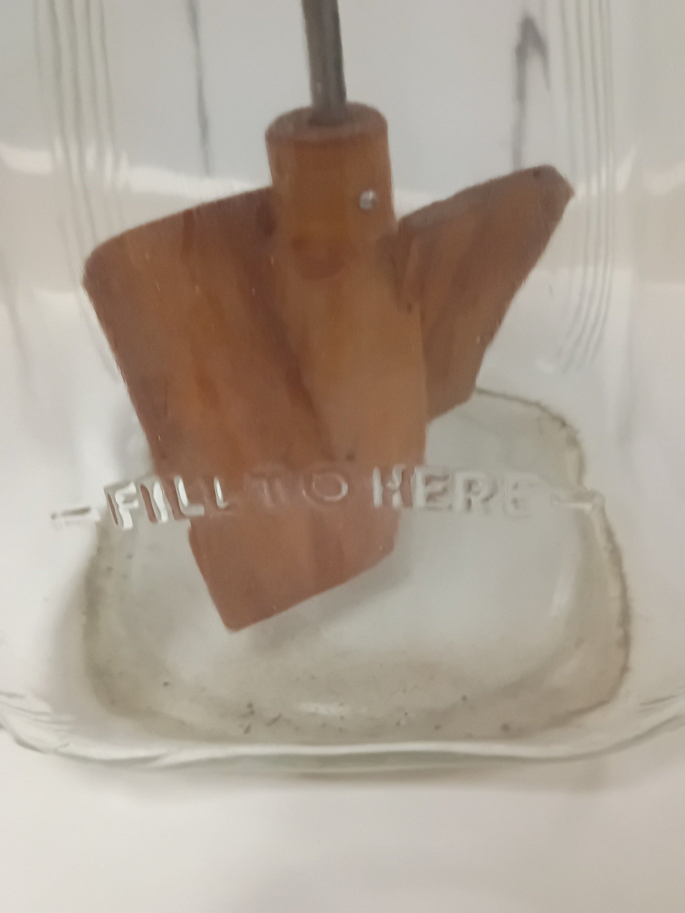 Antique Standard Churn Co. (SCC) Glass Butter Churn | Farmhouse Hand-Crank Primitive