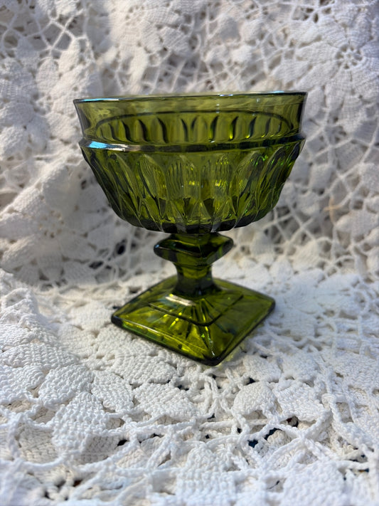 Avocado green Indiana glass
