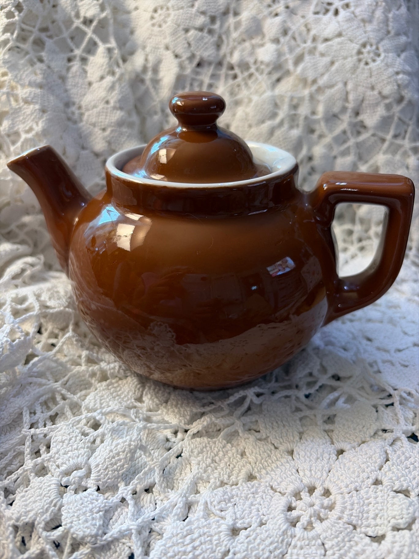 “Brownie ware” teapot