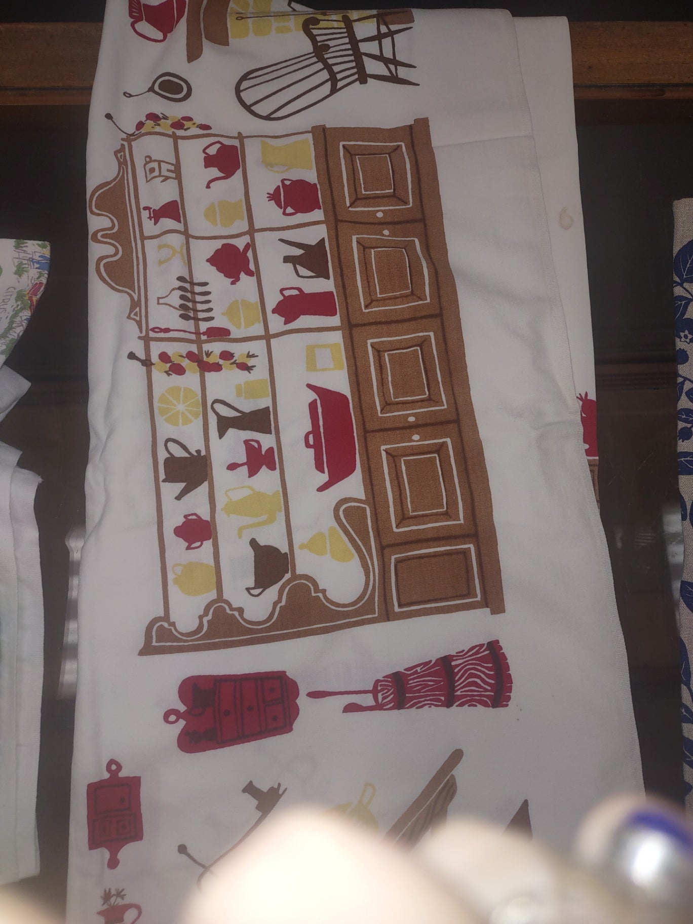 Table cloth. Vintage kitchen themed