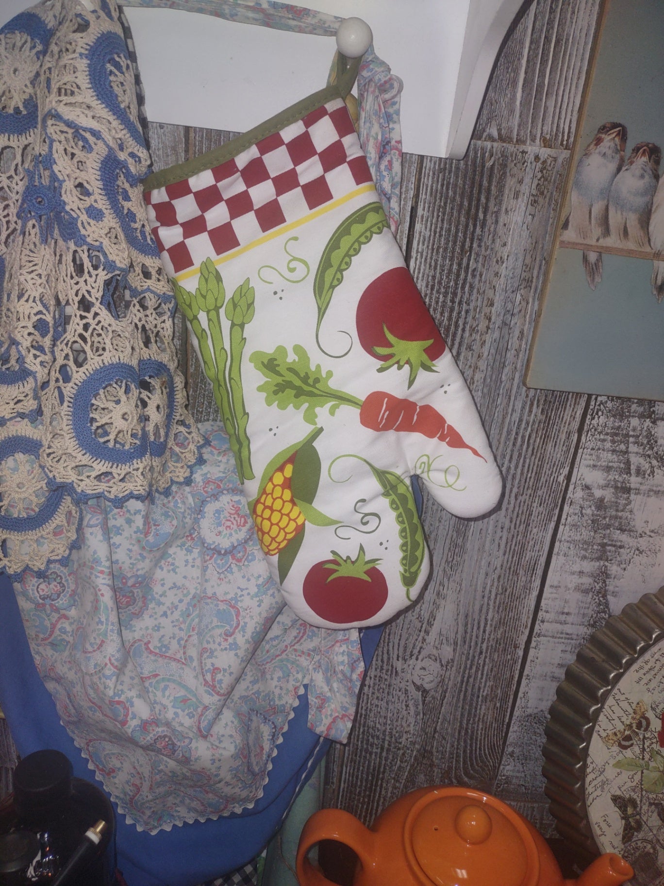 Oven mit vegetable 