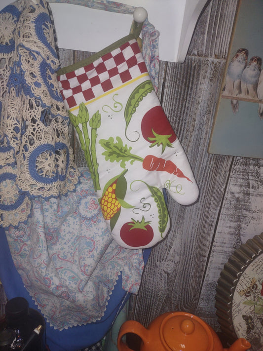 Oven mit vegetable 
