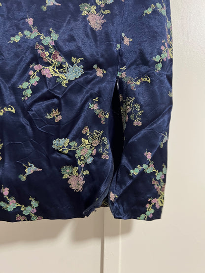 90's Exact Change Satin Mini Skirt - Small 