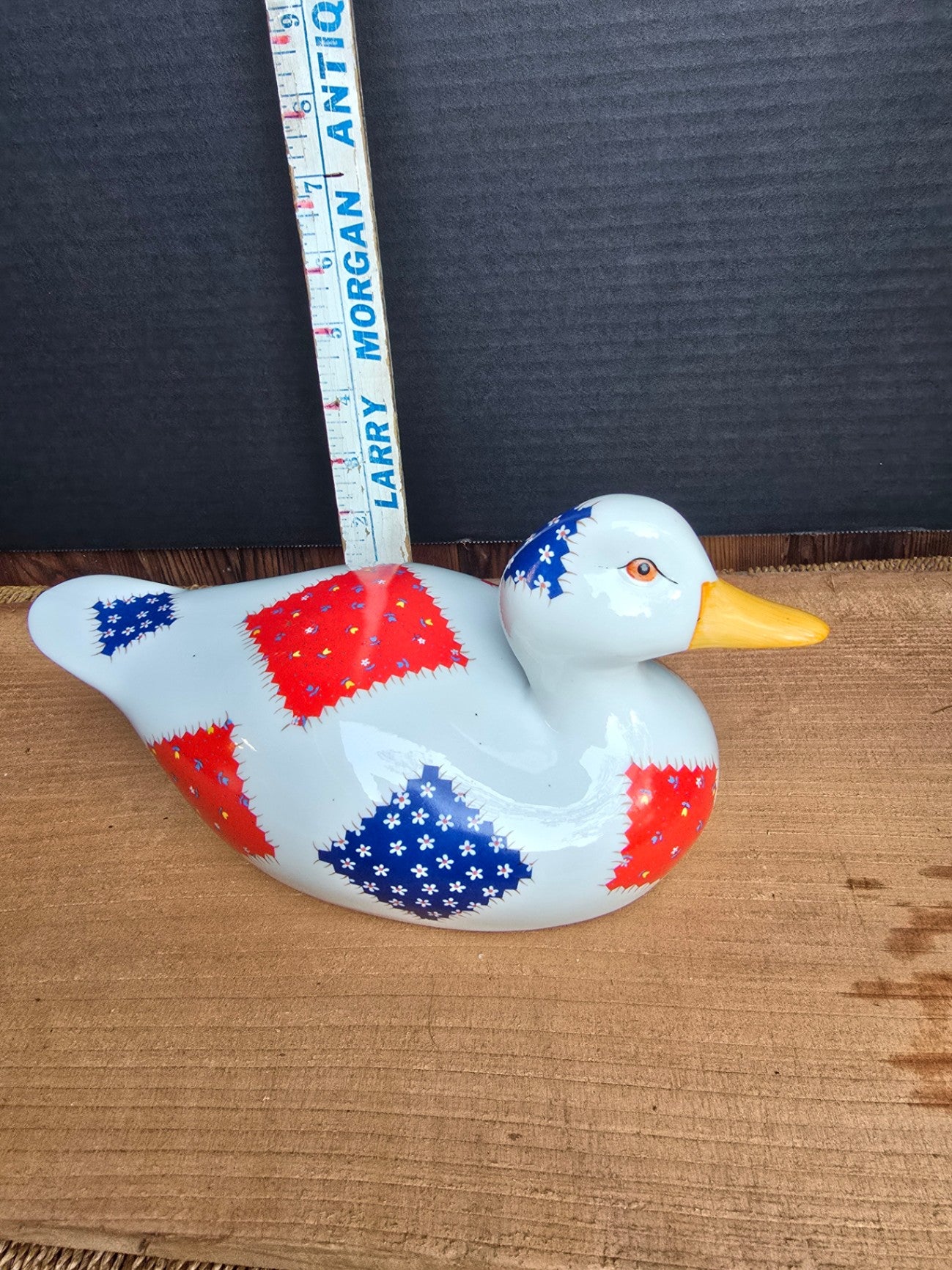 Gingham duck