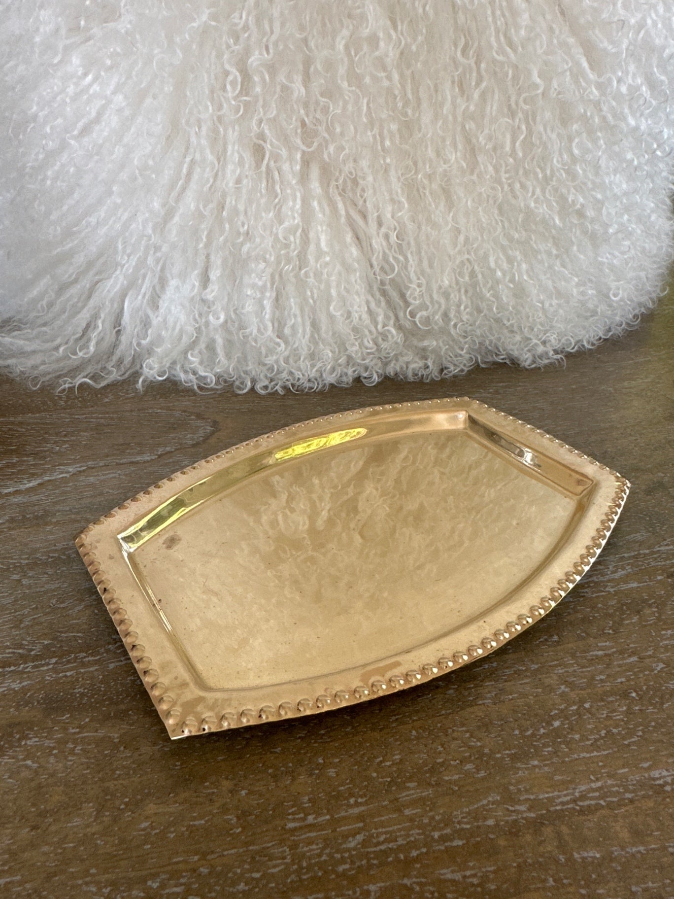 Small brass tray