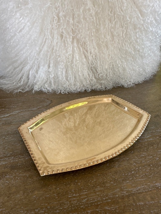 Small brass tray