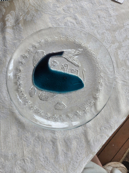 W Germany Walther glass catfish