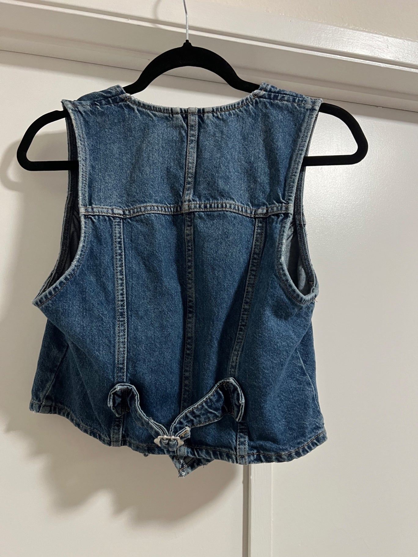 Free People Denim Vest - Size M 