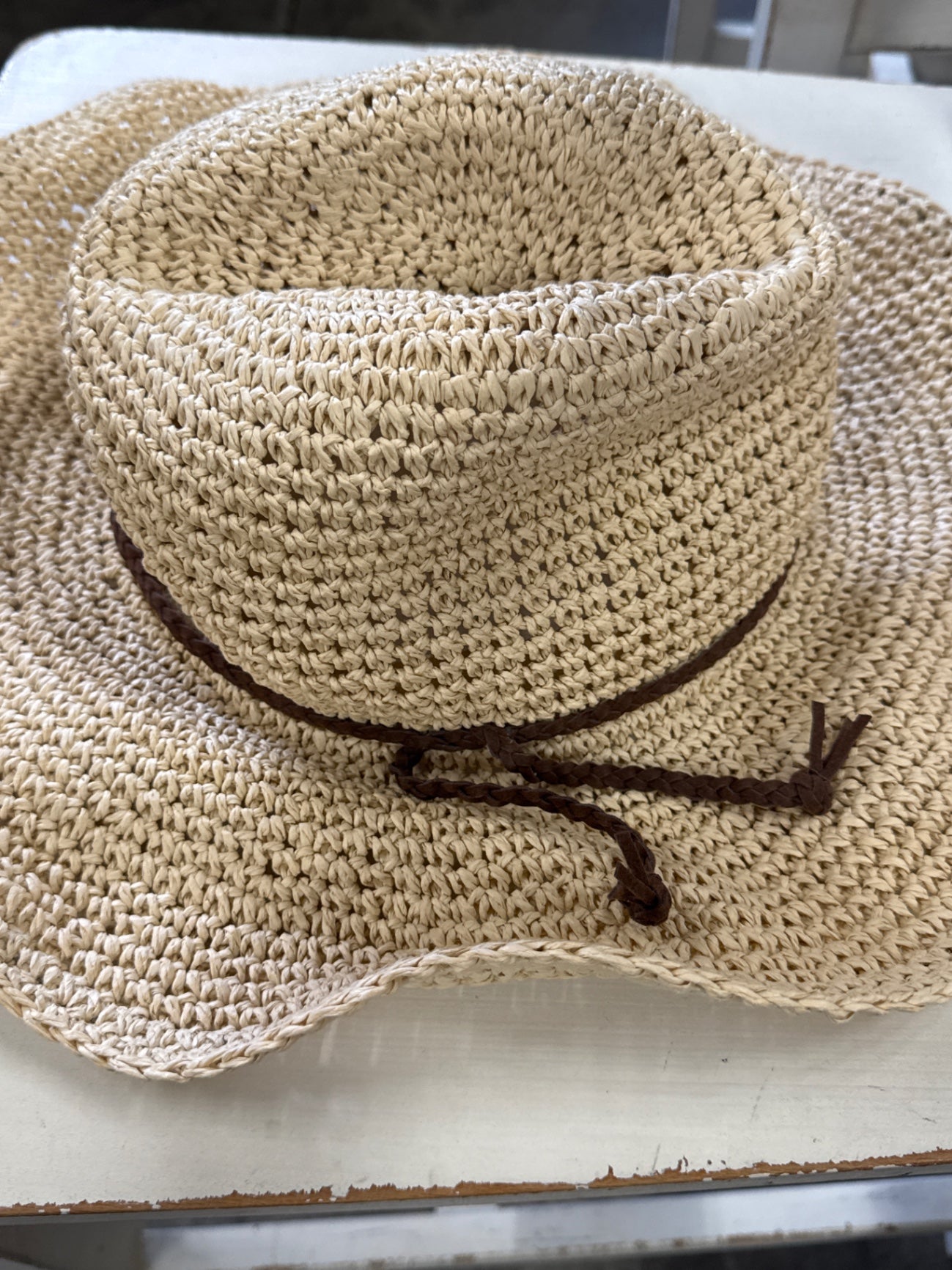 Natural Woven Hat