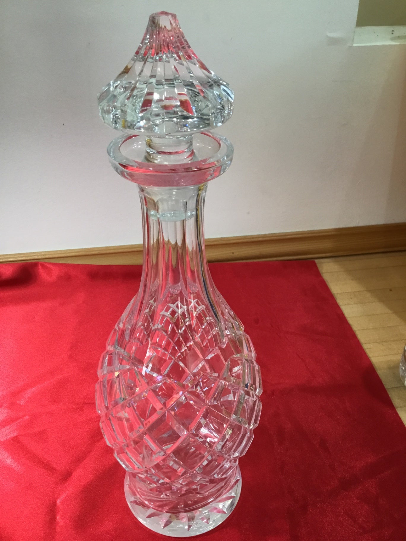 Waterford Donegal, hand cut crystal decanter