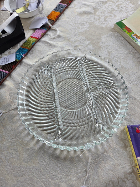 Libbey glass dish