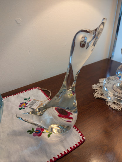 Vtg. Murano large Duck/Swan