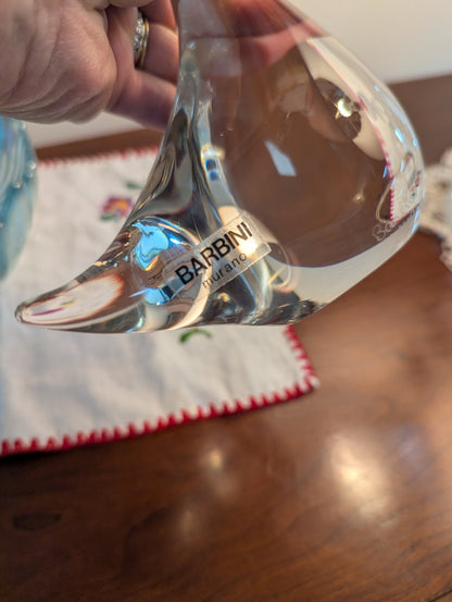 Vtg. Murano large Duck/Swan