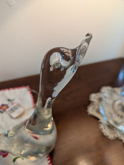 Vtg. Murano large Duck/Swan