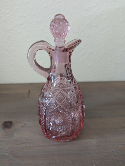Vtg. Fostoria Daisy & Button Cruet