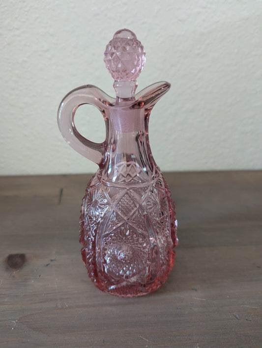 Vtg. Fostoria Daisy & Button Cruet