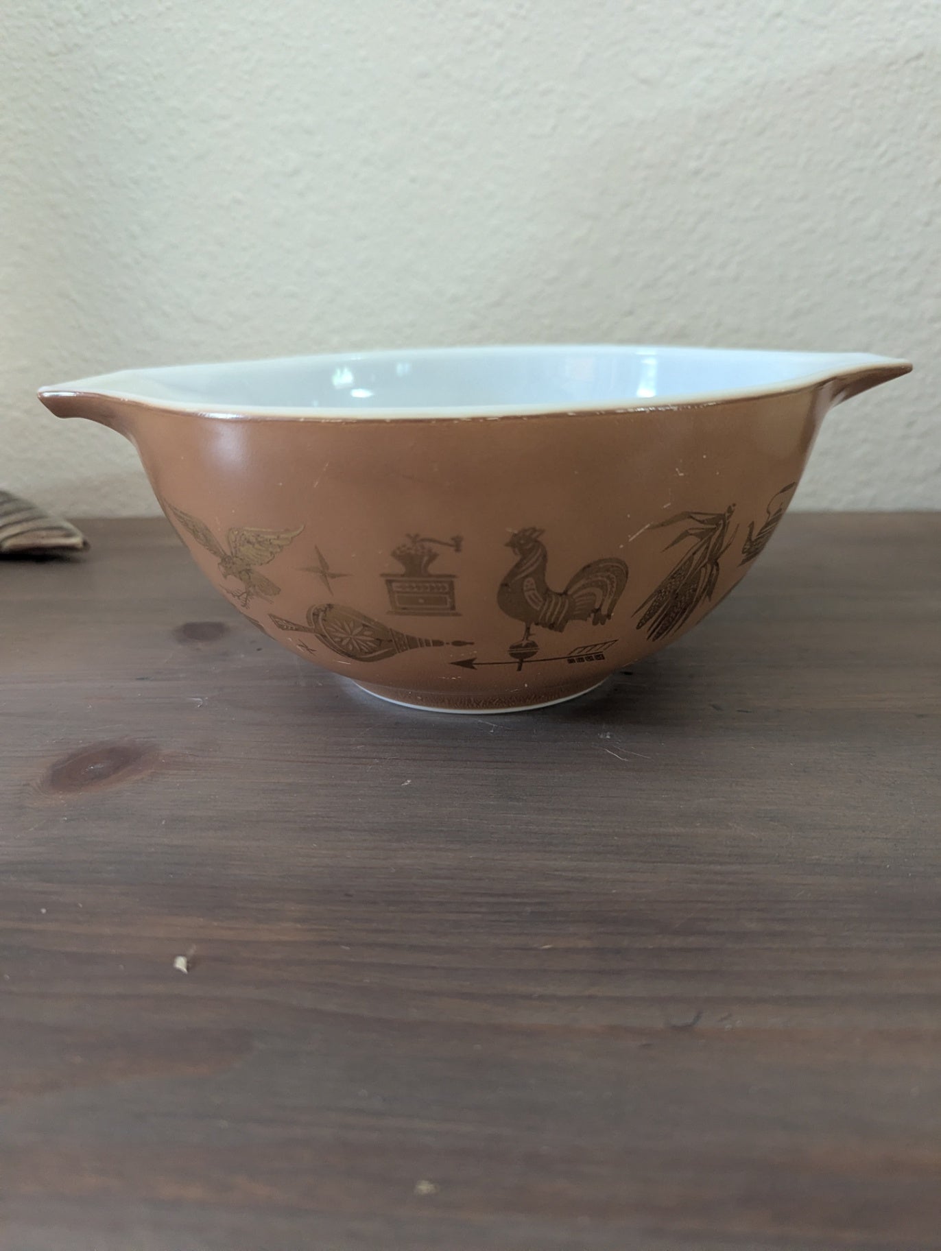 1960's Pyrex Early American Cinderella Bowl