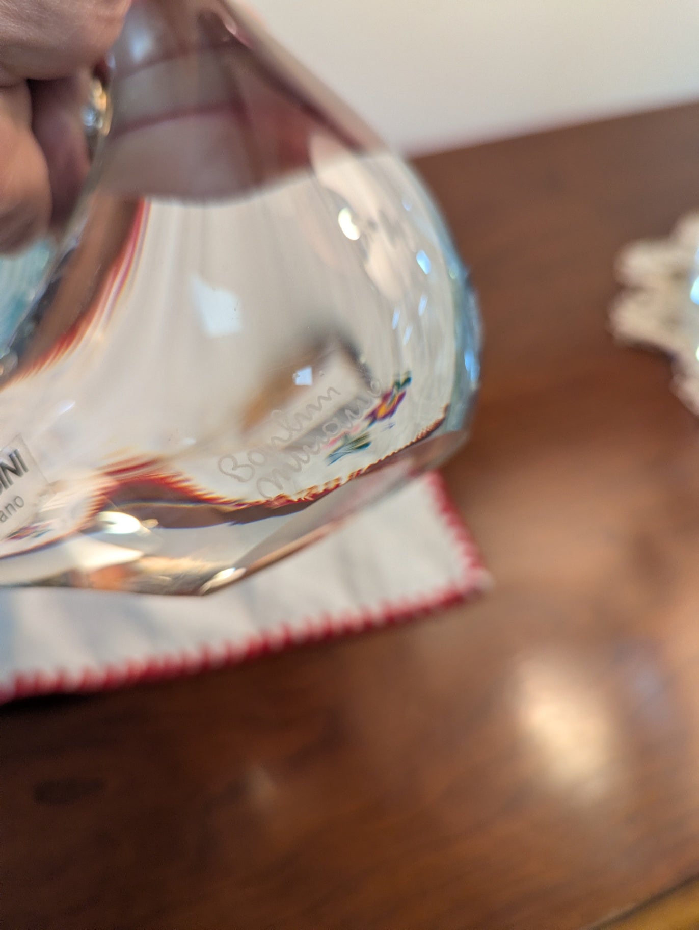 Vtg. Murano large Duck/Swan