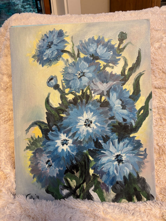 Blue flowers 1