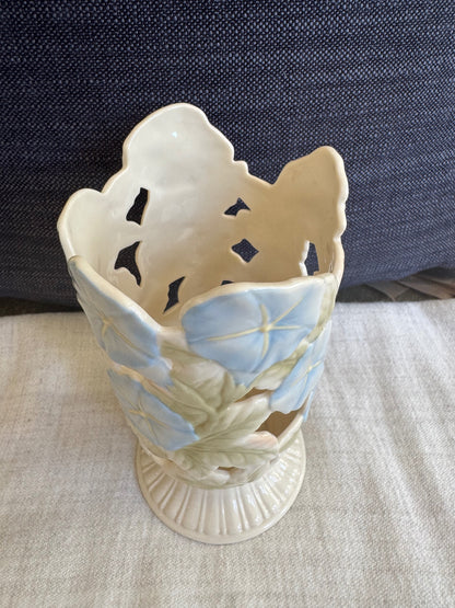 vintage Lenox Pierced Morning Glory Vase